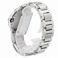 Cartier Ballon Bleu De 36MM W4BB0024 Diamond Bezel Watch